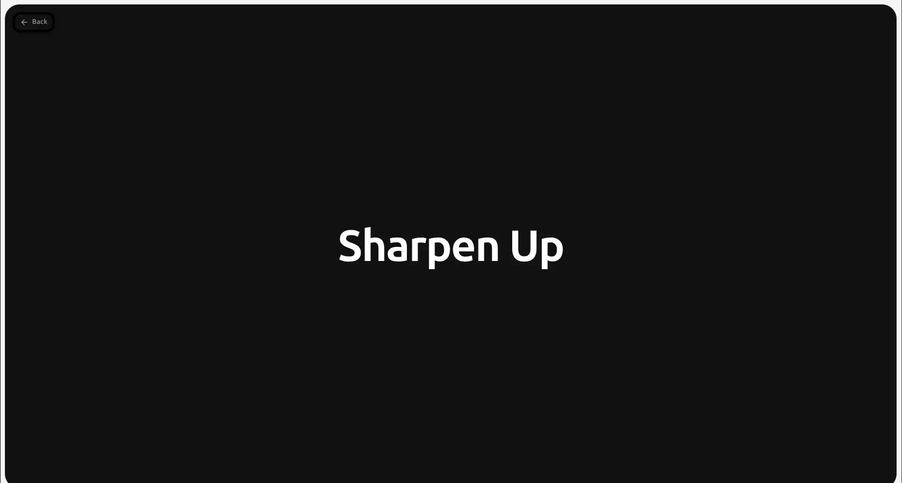 Blur Reveal Text
