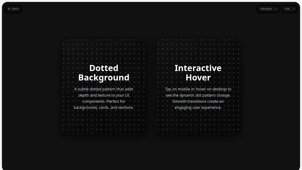 Dotted Background