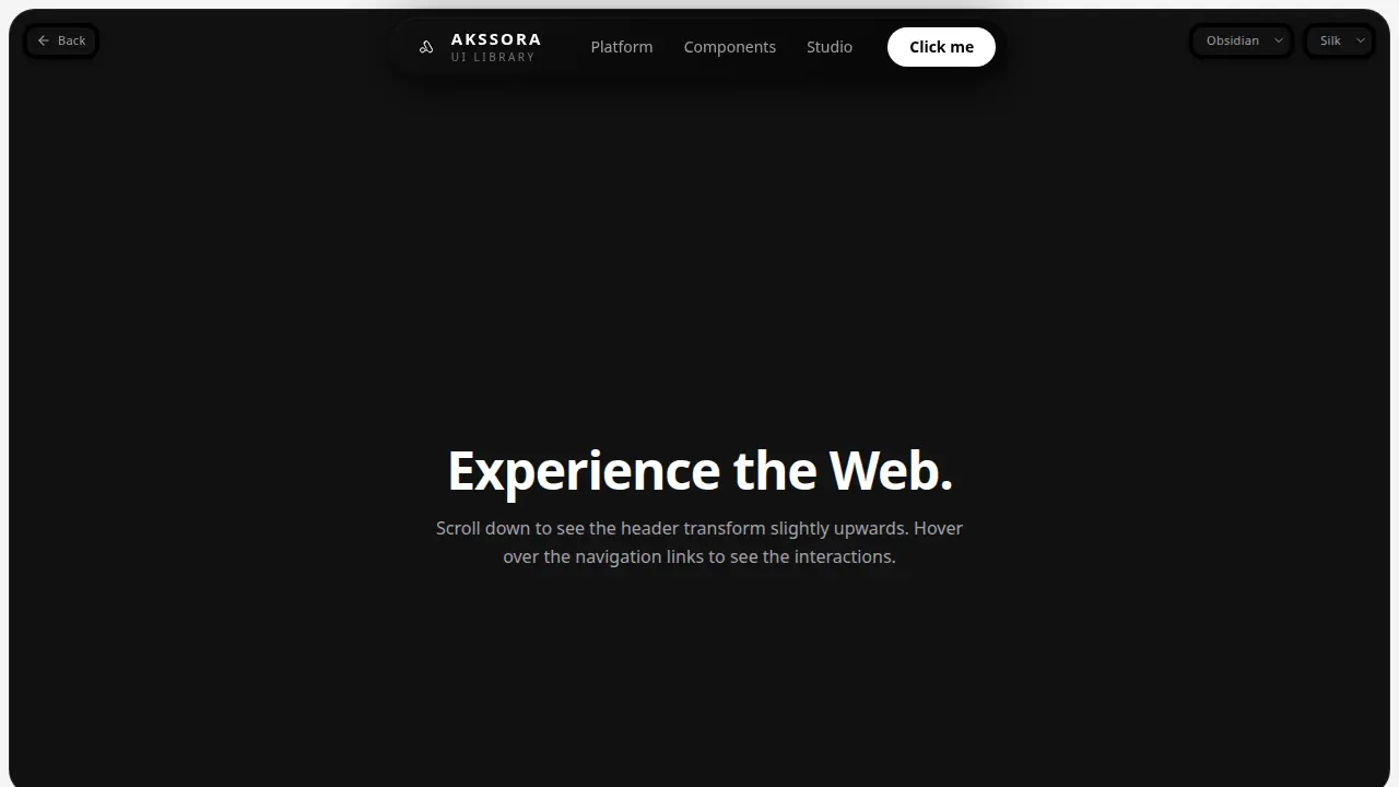 Dynamic Header