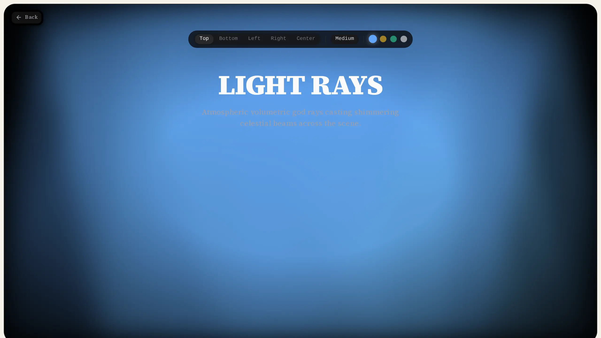 Light Rays