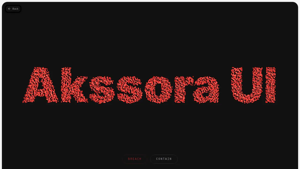 Particle Text Assembler