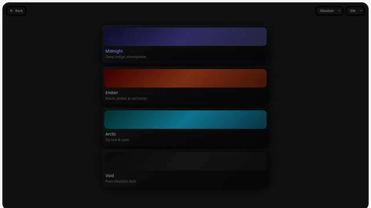 Theme Palette Card